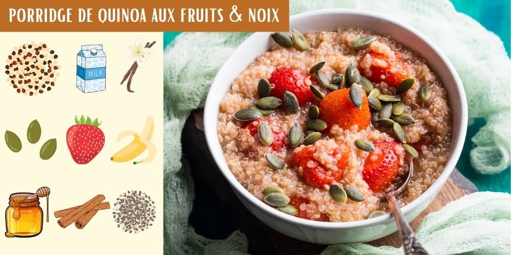 dessert à base de quinoa