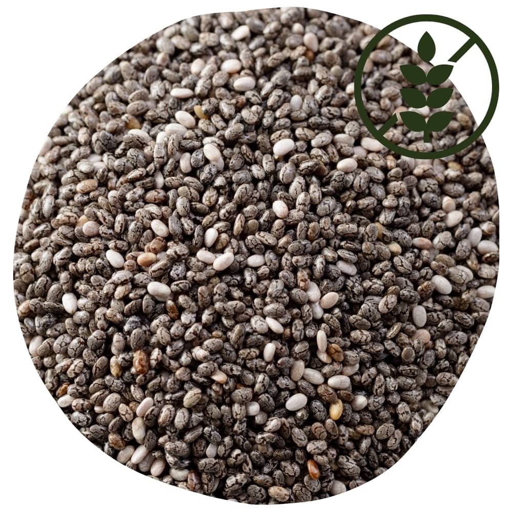 les graines de chia sont sans gluten
