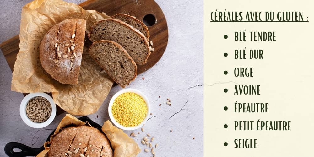 céréales contenant du gluten