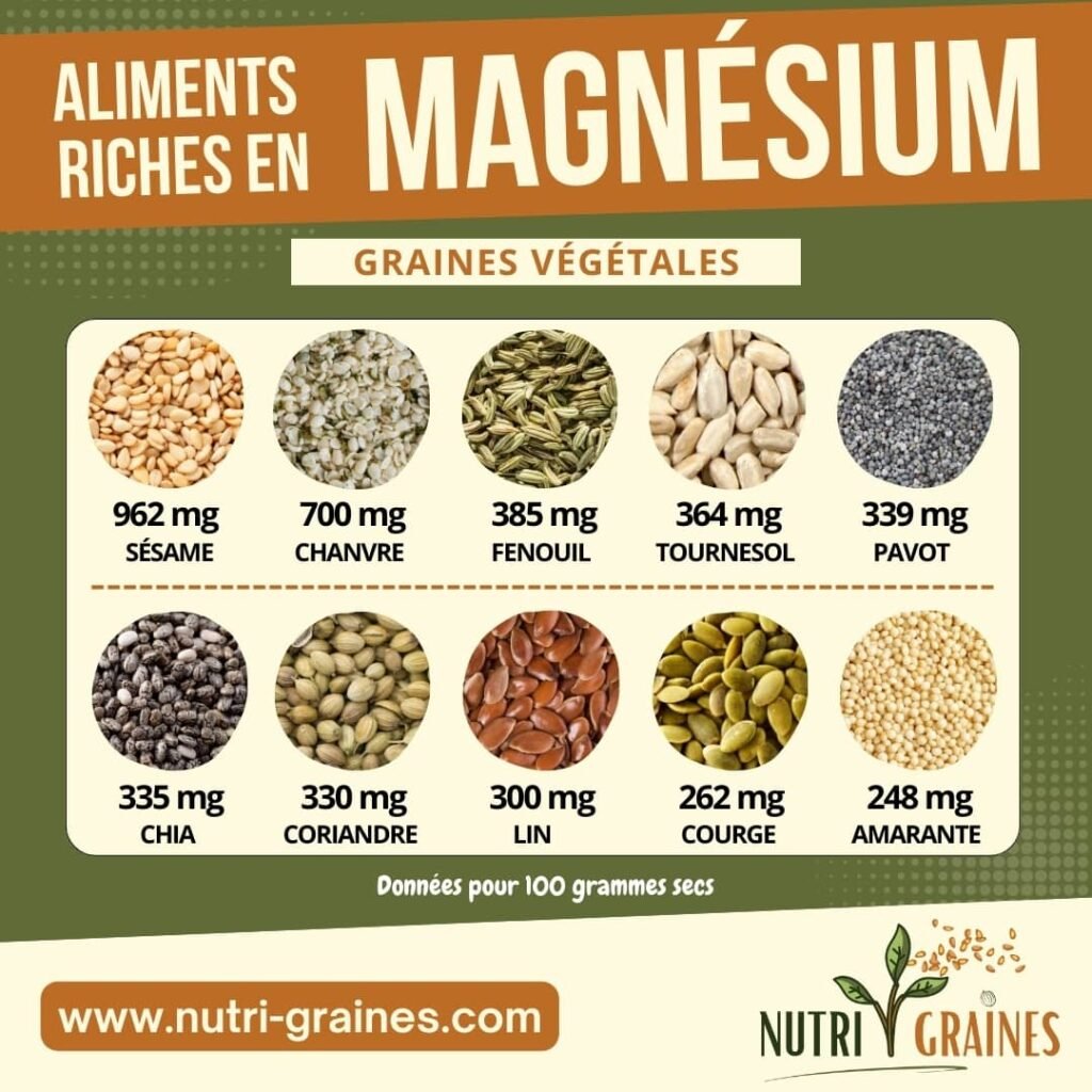 Quels sont les aliments riches en magnésium — free download