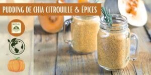 pudding de chia citrouille et épices