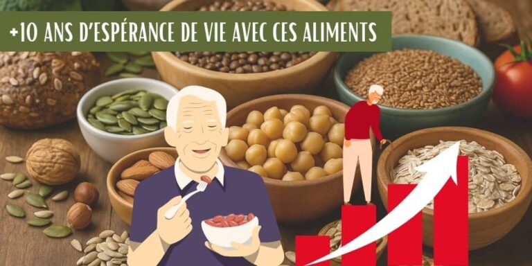 +10 ans esperance de vie avec ces aliments selon la science