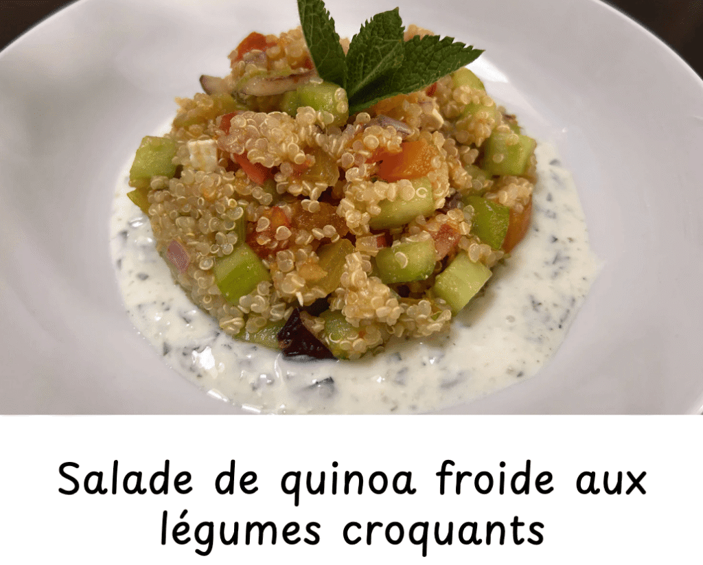salade de quinoa