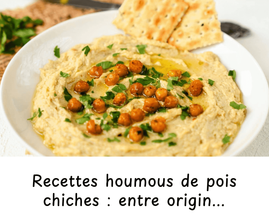 houmous de pois chiches