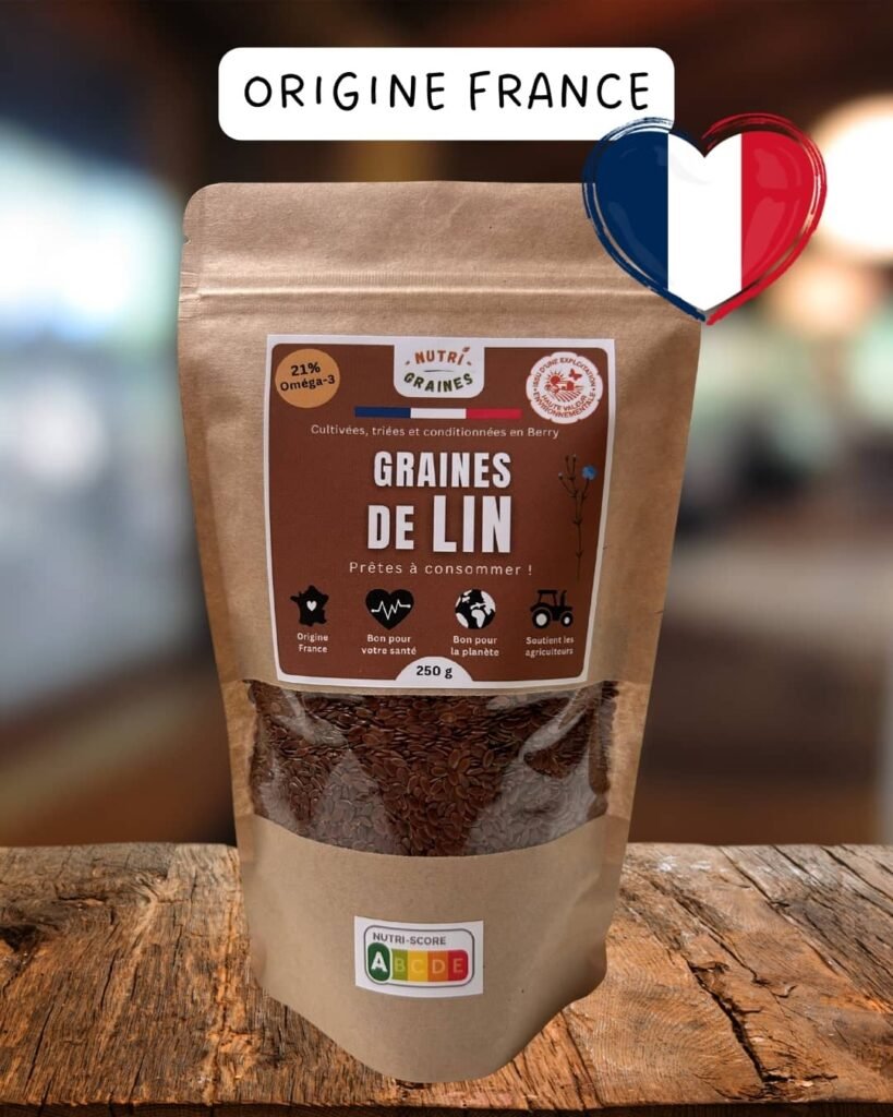 graines de lin origine france nutri graines