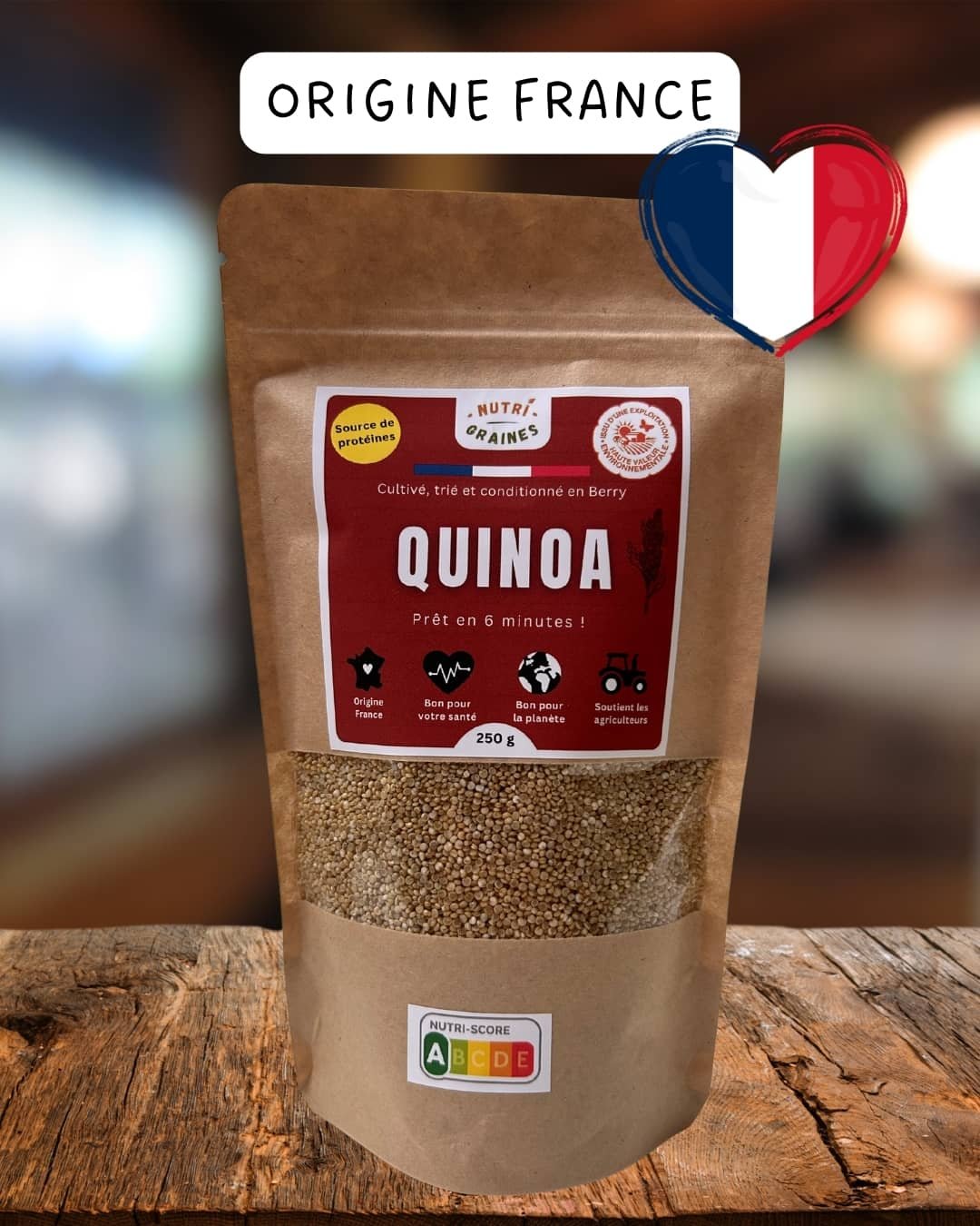 quinoa blanc cultive en france nutri graines