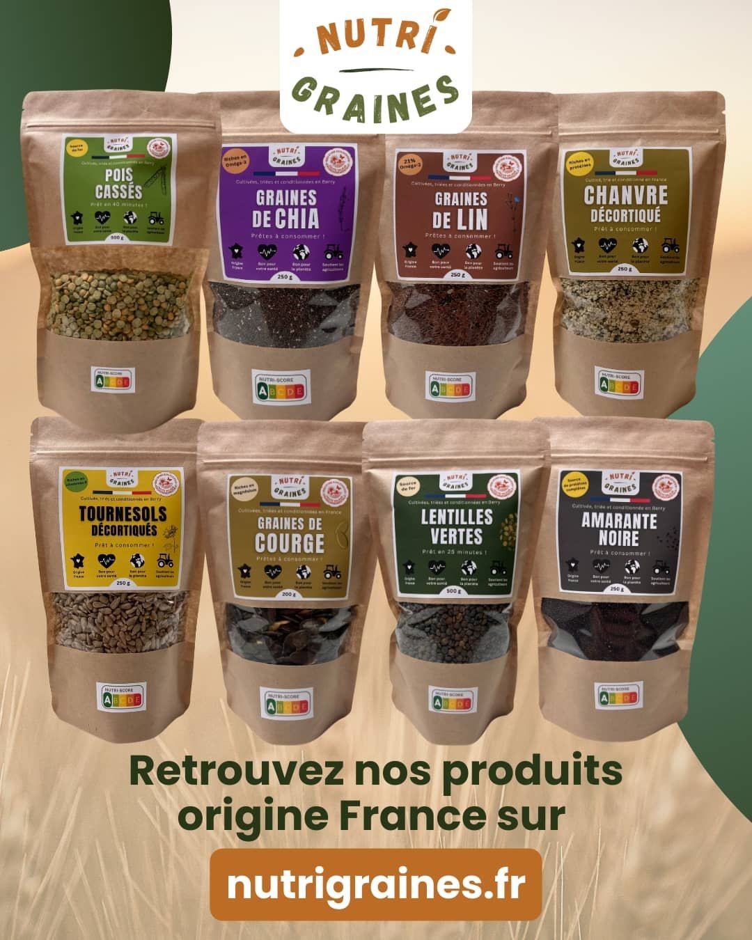 produits boutique nutri-graines