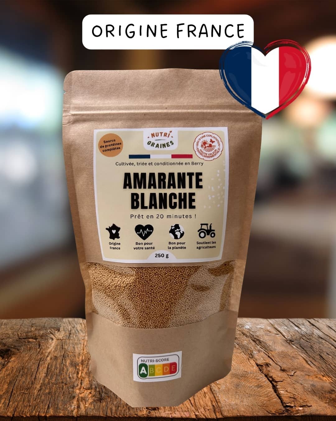 amarante blanche nutri-graines origine france